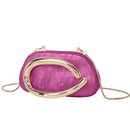 Pearl Wave Statement Clutch Bag – FIORENE