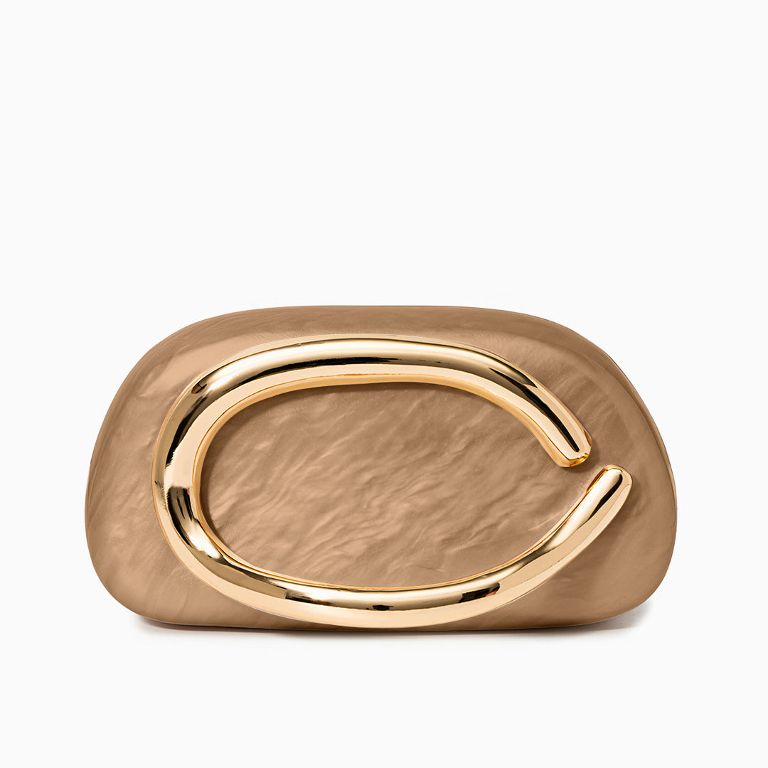 Pearl Wave Statement Clutch Bag – FIORENE