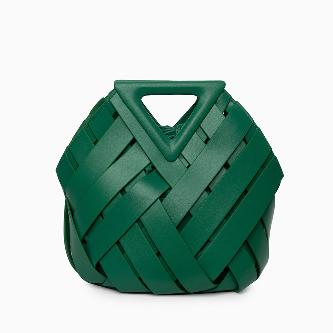 Emerald Weave Handbag – FIORENE