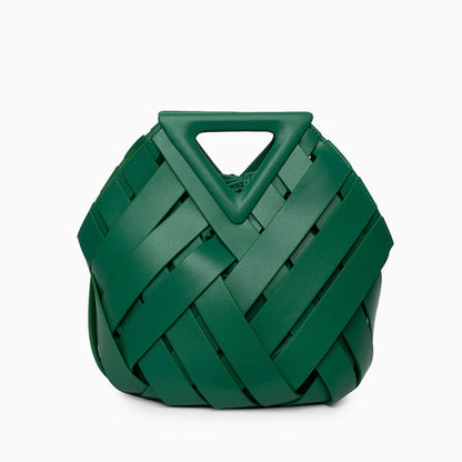 Emerald Weave Handbag – FIORENE