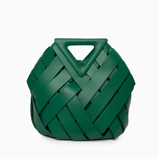 Emerald Weave Handbag – FIORENE