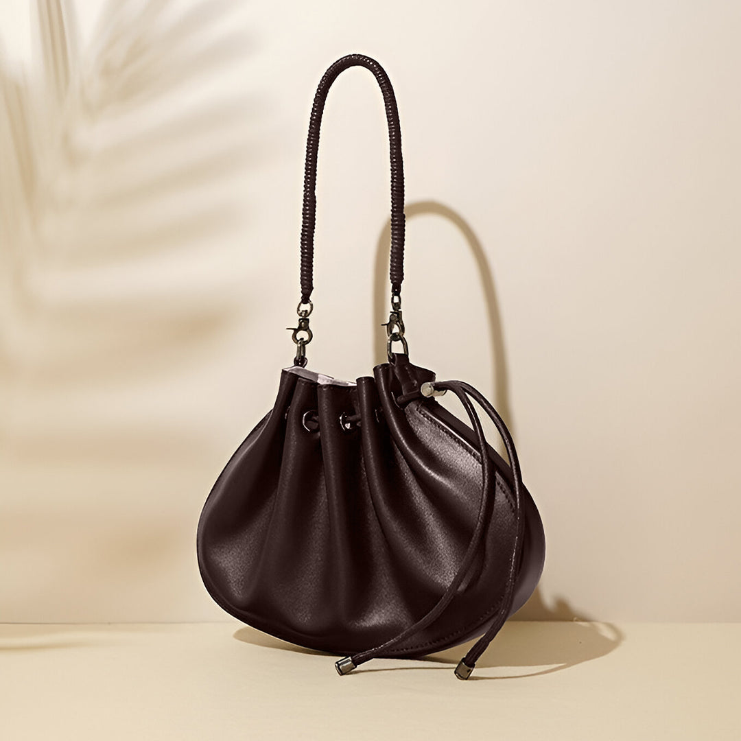 Midnight Petal Drawstring Bag – FIORENE