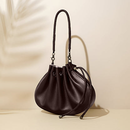 Midnight Petal Drawstring Bag – FIORENE
