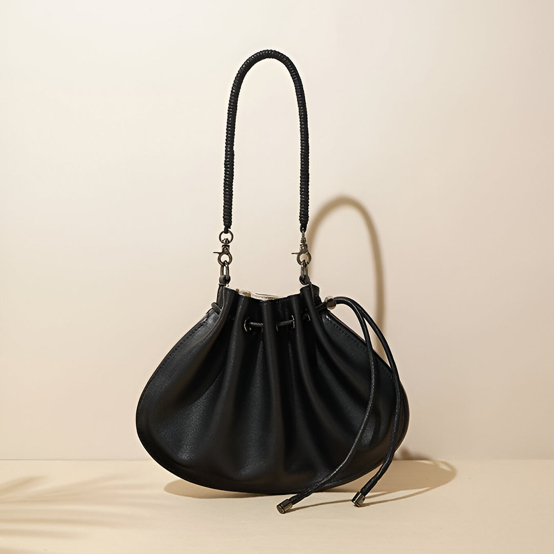 Midnight Petal Drawstring Bag – FIORENE