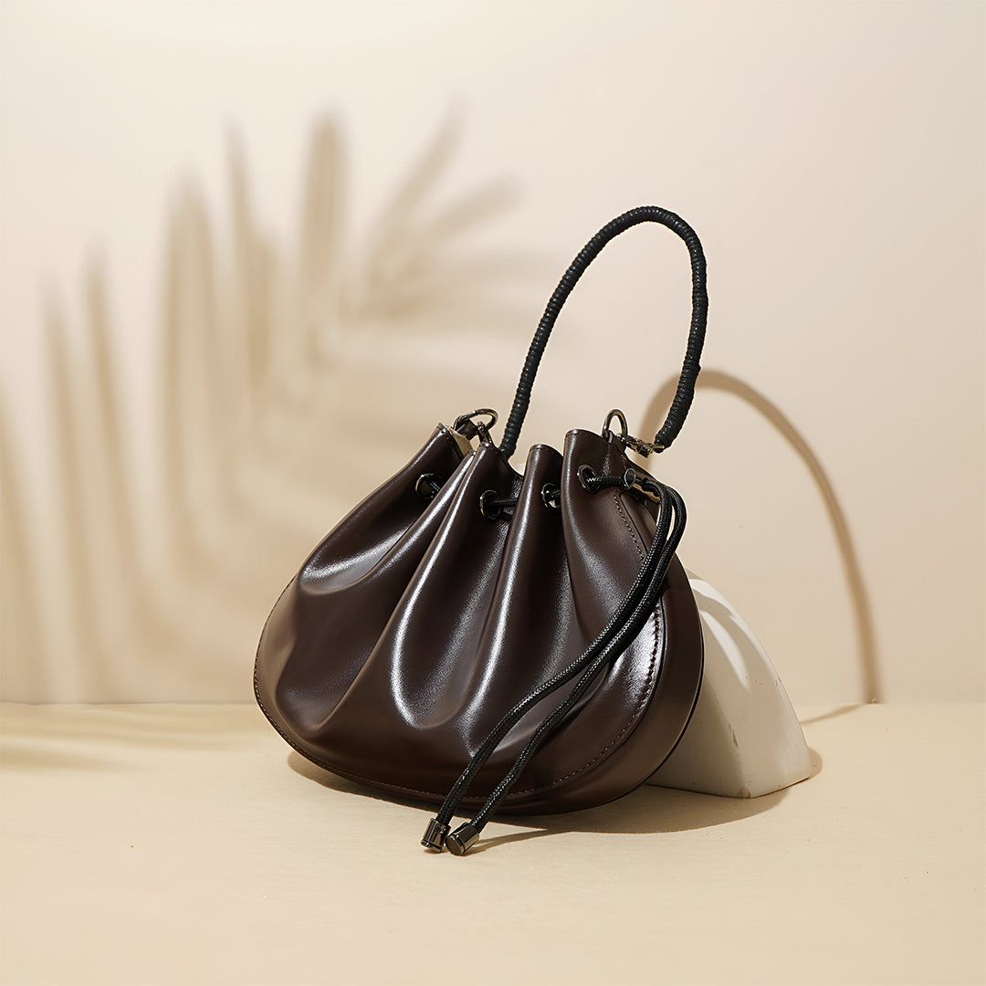 Midnight Petal Drawstring Bag – FIORENE