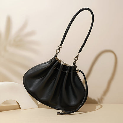 Midnight Petal Drawstring Bag – FIORENE