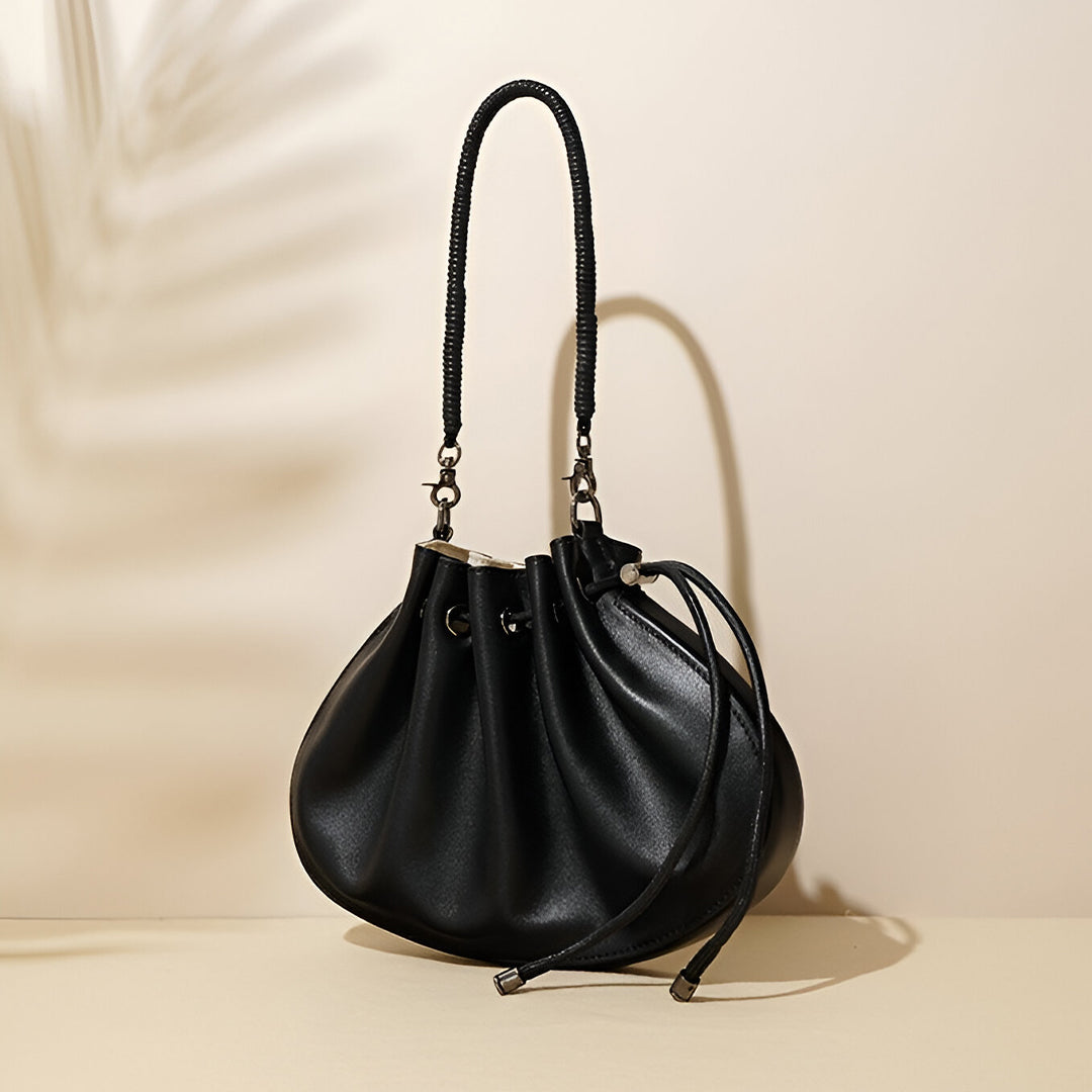 Midnight Petal Drawstring Bag – FIORENE