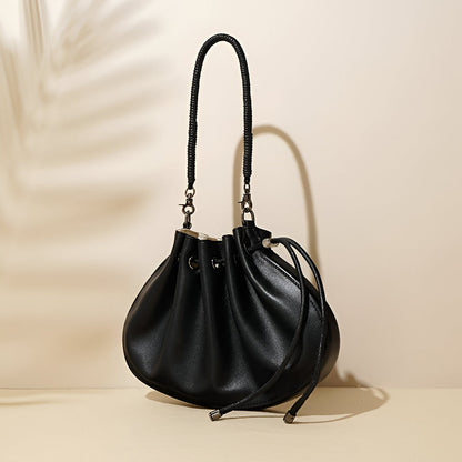 Midnight Petal Drawstring Bag – FIORENE