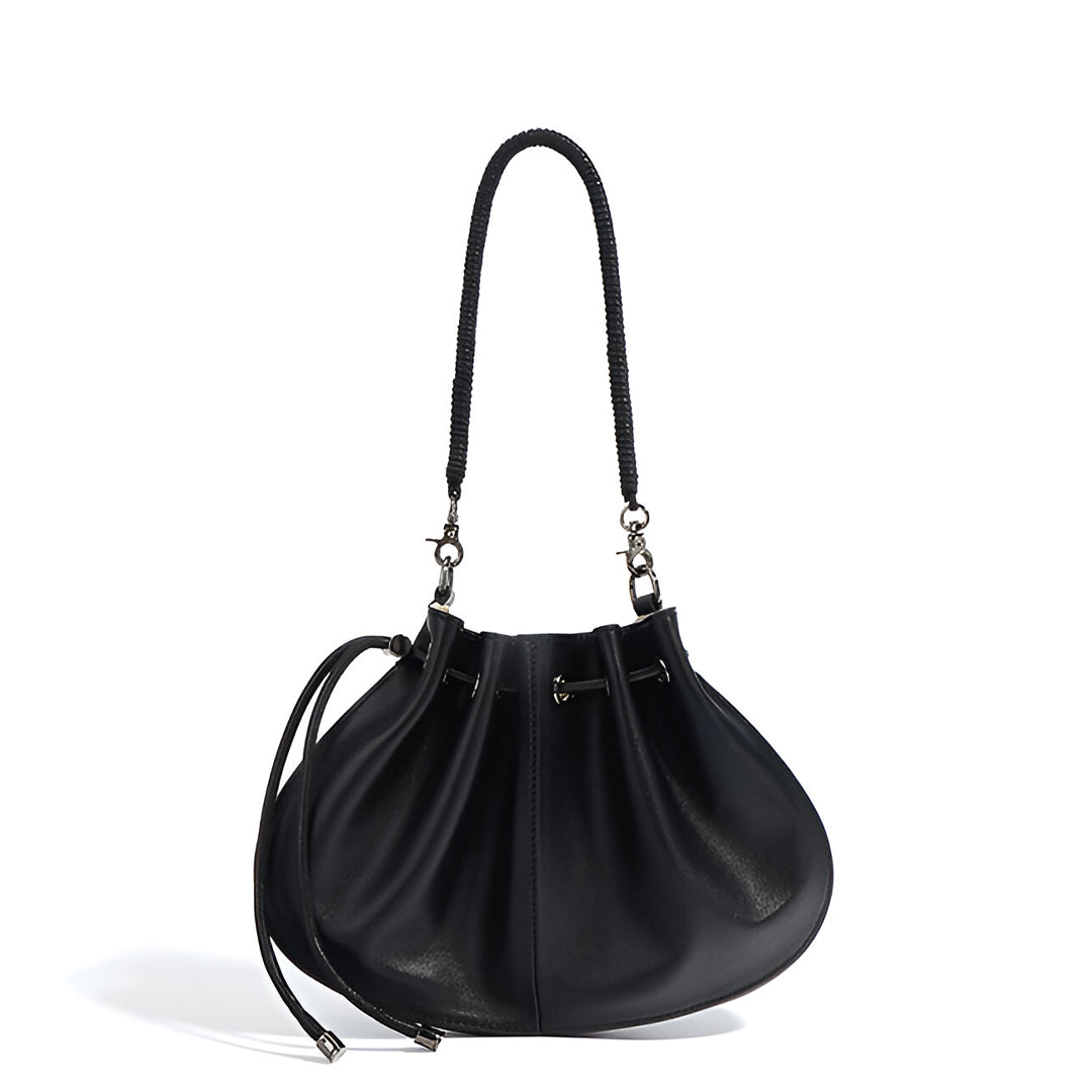 Midnight Petal Drawstring Bag – FIORENE