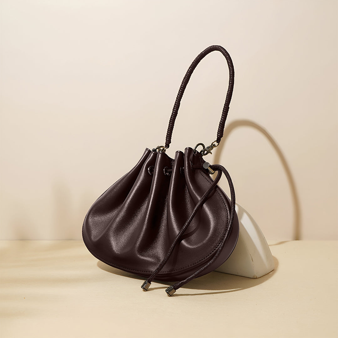 Midnight Petal Drawstring Bag – FIORENE