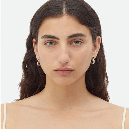 Golden Heartline Earrings – FIORENE