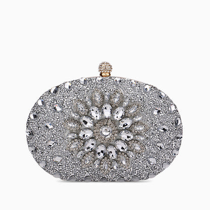 Golden Sunburst Jewel Clutch – FIORENE