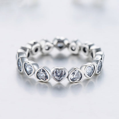 Sweetheart Eternity Ring – FIORENE