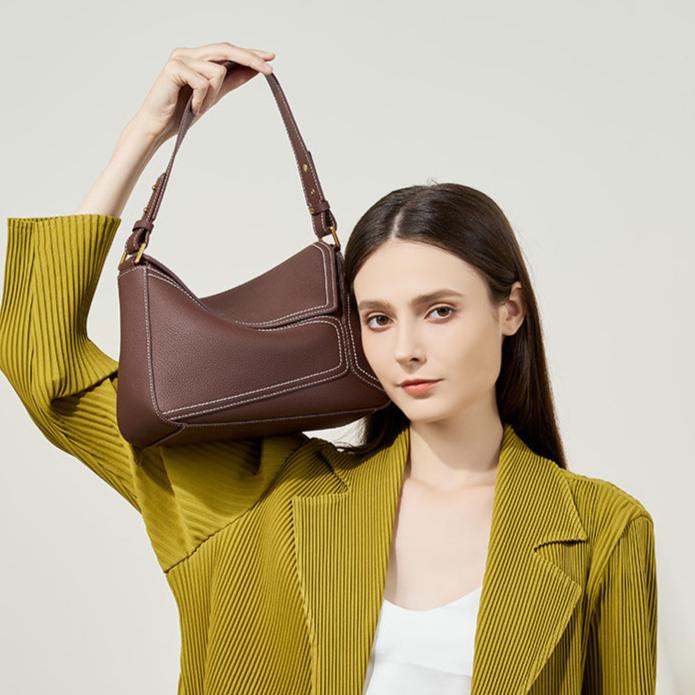 Sable Trace Shoulder Bag – FIORENE