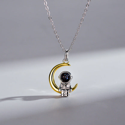 Lunar Voyager Pendant Necklace – FIORENE