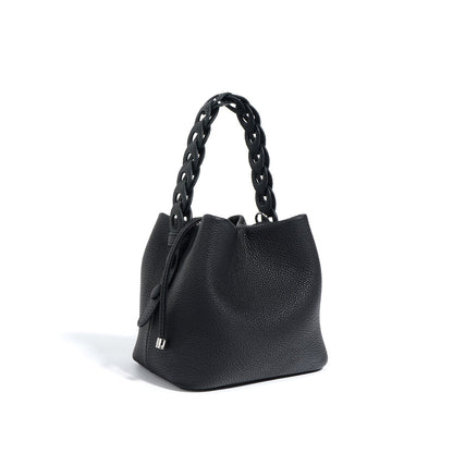 Onyx Braided Shoulder Bag – FIORENE