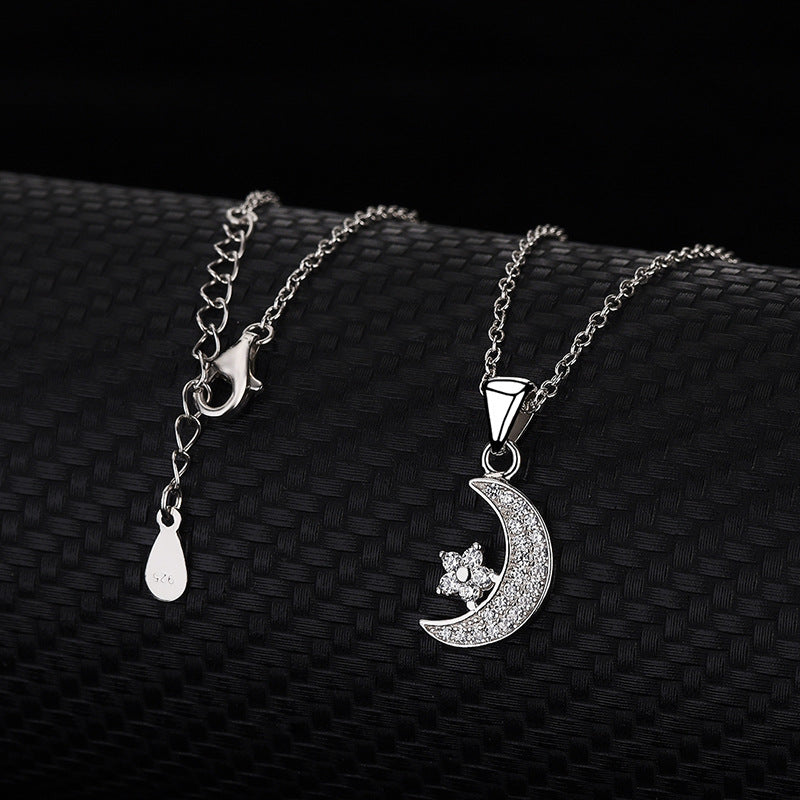 Lunaria Star Crescent Pendant – FIORENE