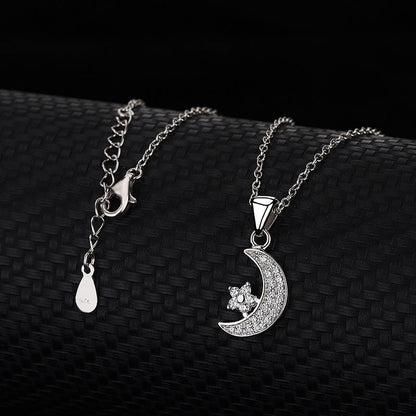 Lunaria Star Crescent Pendant – FIORENE