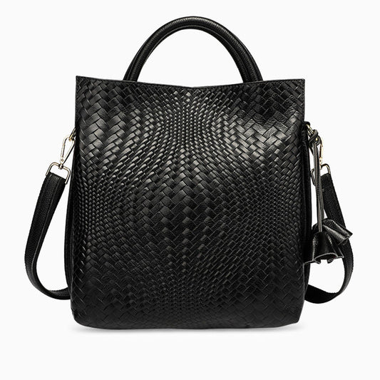 Vittoria Woven Leather Tote Bag – FIORENE