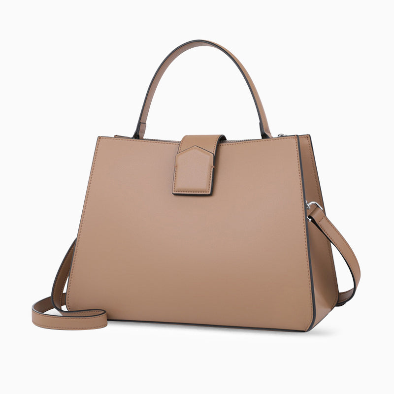 Camel Serenity Shoulder Bag – FIORENE