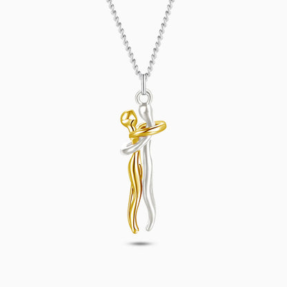 Etreinte Abstract Lovers Pendant – FIORENE