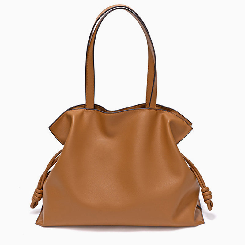 Cocoa Soft Knot Handbag – FIORENE