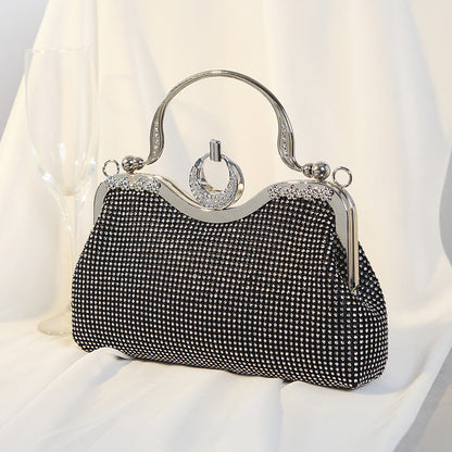 Gilded Radiance Frame Clutch – FIORENE