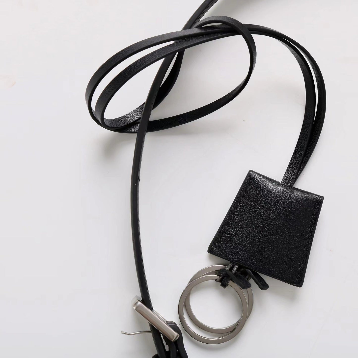 Midnight Belted Shoulder Bag – FIORENE