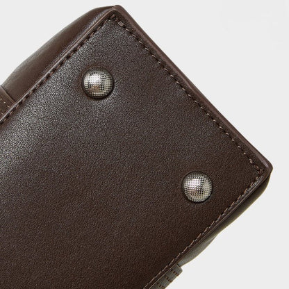 Espresso Stitch Shoulder Bag – FIORENE
