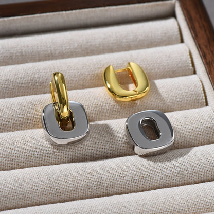 Duo Link Earrings – FIORENE