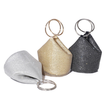 Crystal Glimmer Ring Bag – FIORENE
