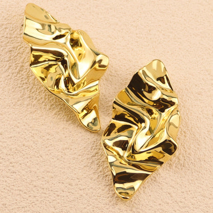Molten Gold Earrings – FIORENE