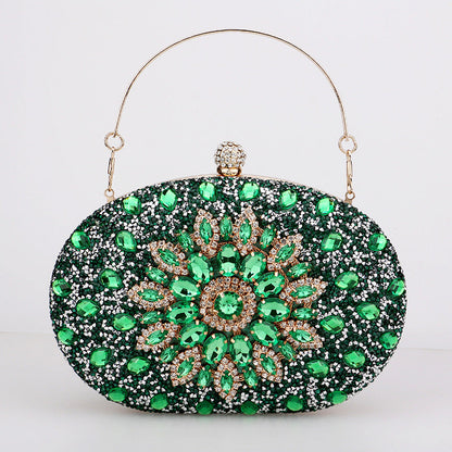 Golden Sunburst Jewel Clutch – FIORENE