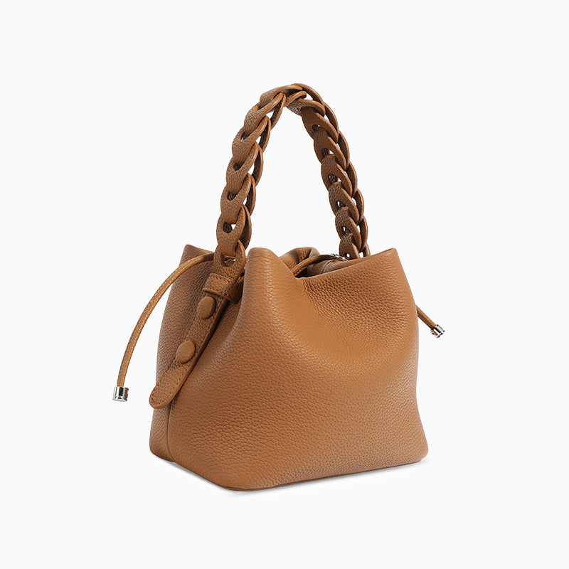 Onyx Braided Shoulder Bag – FIORENE