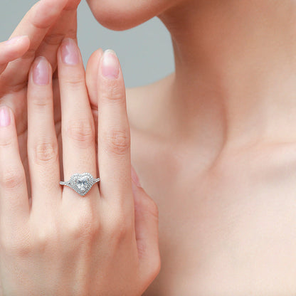 Amarezza Heart-Cut Ring – FIORENE