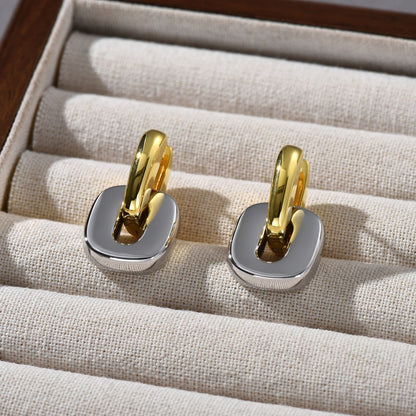 Duo Link Earrings – FIORENE