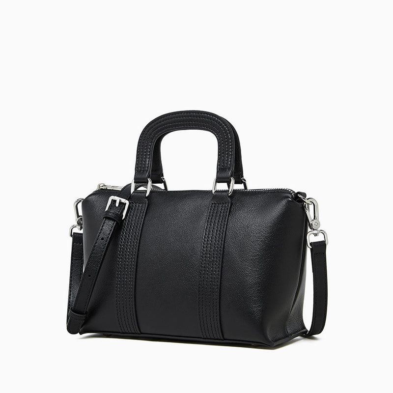 Espresso Stitch Shoulder Bag – FIORENE