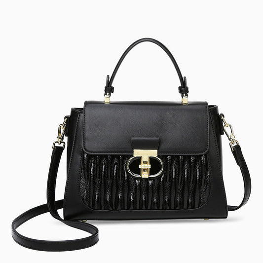 Midnight Buckle Shoulder Bag – FIORENE
