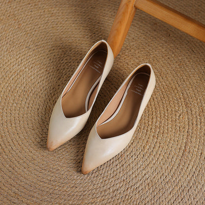 Elan Genuine Leather Heels