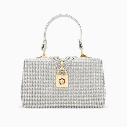 Golden Lock Radiance Clutch – FIORENE