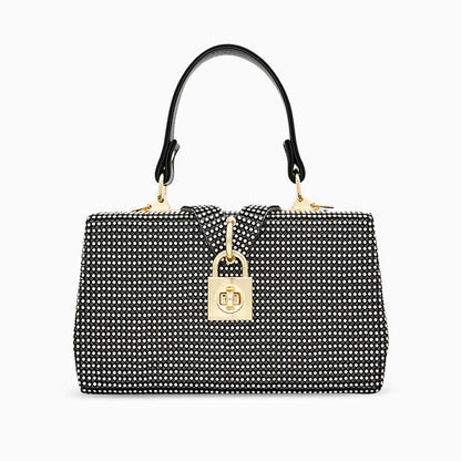 Golden Lock Radiance Clutch – FIORENE