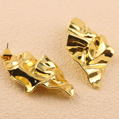 Molten Gold Earrings – FIORENE