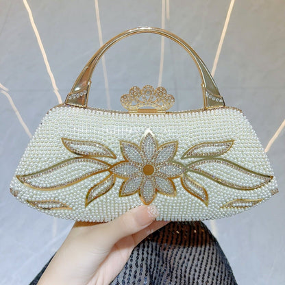 Golden Blossom Handbag – FIORENE