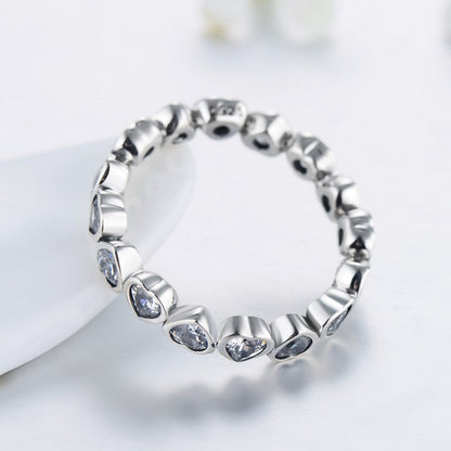 Sweetheart Eternity Ring – FIORENE