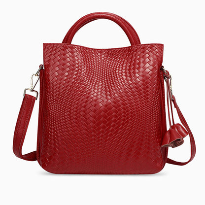 Vittoria Woven Leather Tote Bag – FIORENE