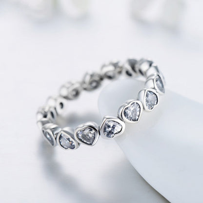 Sweetheart Eternity Ring – FIORENE