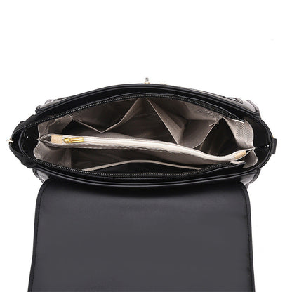 Midnight Buckle Shoulder Bag – FIORENE