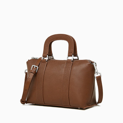 Espresso Stitch Shoulder Bag – FIORENE