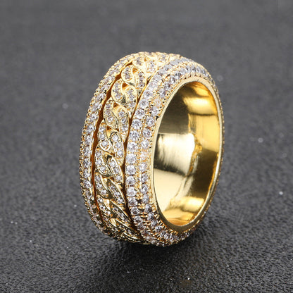 Golden Elegance Ring – FIORENE