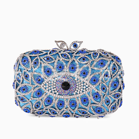 Mystic Eyes Glam Clutch - FIORENE